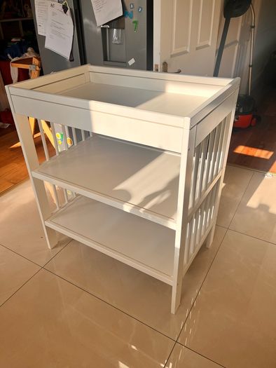 Baby changing table