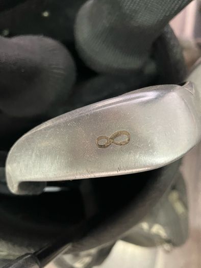 golf bag and clubs