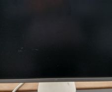Apple Computer Monitor Model Number A1081 Cinema Display With Adapter And Power Cables.
