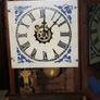 Antique Working 1870's Mahogany Cottage Mantel Shelf Clock 8" x 3,4" H-12" (works well) Image 6