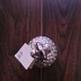 H&M Home Pineapple Ornament Jar Silver Glass Image 5