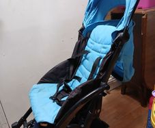 Babylo Foldable Blue Travel Stroller
