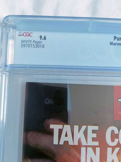 The Punisher  Issue 6 CBCS / CGC 9.6 Certified Graded Comic Framed  DC Marvel