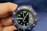 Scarce 1997/8 Swatch Scuba 200 Watch Hydrocompass Sdn121