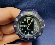 Scarce 1997/8 Swatch Scuba 200 Watch Hydrocompass Sdn121