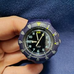 Scarce 1997/8 Swatch Scuba 200 Watch Hydrocompass Sdn121