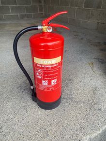 Foam fire extinguisher