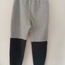 Nike tracksuit set (hoodie + joggers) in grey and black colourway. Image 6