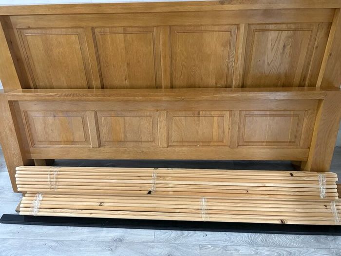 Super king bed wooden frame