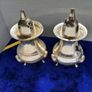 vintage salt and pepper with tray Image 4