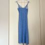 Des Petits Hauts blue strap camisole dress size small Image 3