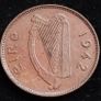 Ireland - 1942 - Half Penny - Sow - KM.10 - [204] Image 2