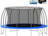 Trampoline Set Round 488x90 cm 150 kg