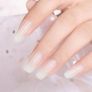 NEW Milky white Poly Gel and extension nail tips Image 7