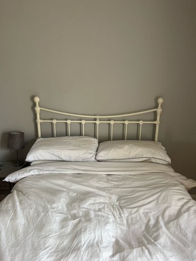 Laura Ashley Double Bed 4ft 6 Cream Ivory Design