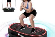 Vibration Plate EvoSpark 2026 2D 3D Vibration Plate Exercise Machine with Dual Motors Adjustable Speeds, High Weight Capacity Vibrating Plate for Lymphatic Drainage  Weight Loss