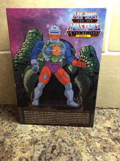 Masters of the universe  super7 roboto- new and unopened