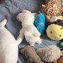 soft toys and bag Image 2