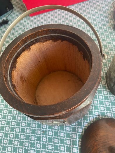 antique biscuit barrel