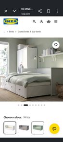 IKEA new daybed white. No mattress.