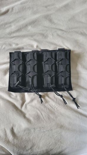 MOLLE Speed Quad MP5/SMG Magazine Pouch - Black