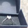 Zircon Sterling Silver engagement ring Image 9