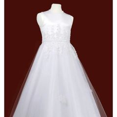 White Communion Dress 146XL with bolero