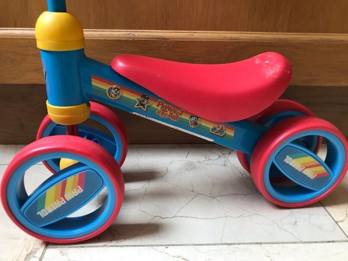 Paw Patrols baby Balance Bike