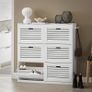 XL shoe storage Stylish & Functional Shoe Cabinet with 6 Flaps Image 2