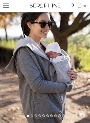 Seraphine maternity hoodie