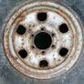 toyota hilux /landcruiser old 16" rim x 2 with only 1 bad tyre on.. Image 2
