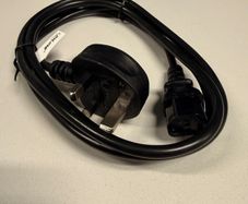 Power Cord UK Plug IEC C13