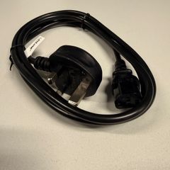 Power Cord UK Plug IEC C13