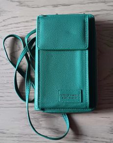 Green Crossbody, Mobile Phone Shoulder Bag