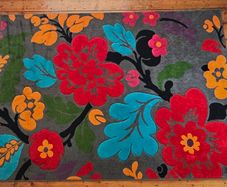 Vibrant Floral Rug