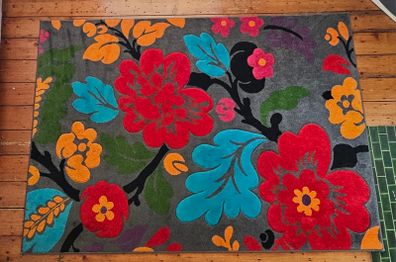 Vibrant Floral Rug