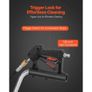20" Pressure Washer Surface Cleaner, Stainless Steel Pressure Washer Attachments with 4 Wheels, 4500 Max PSI, 3/8 Quick Connector, 2 Spray Nozzles Image 5