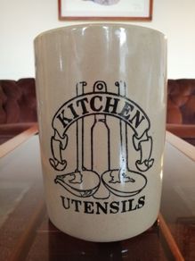 Stoneware Kitchen Utensils Holder Pearsons of Chesterfield