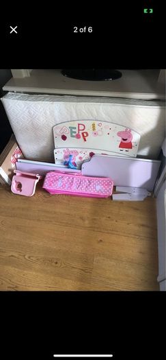 Peppa Pig toddler/kids bed