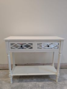 table and mirror