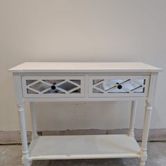 table and mirror