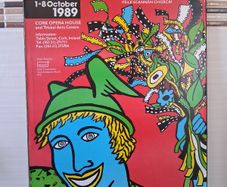 Cork Film Festival. Authentic Original Poster From 1989. Not A Modern Day Remake.  Collect In Dublin Or Receive Via Post.