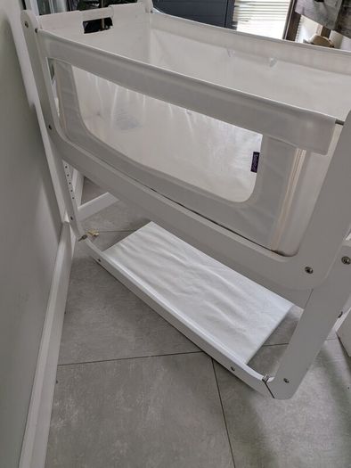 Snuzpod2 next to me cosleeper cot