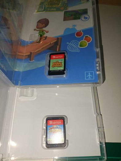 Nintendo Switch Games Animal Crossing & Mario each
