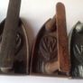 4x Antique Flat Irons French Cast Iron Image 5