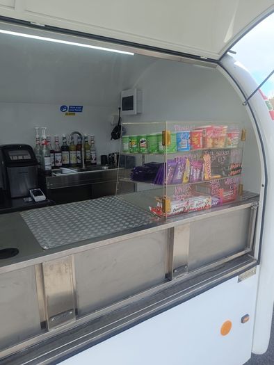 Coffee trailer ready to go business