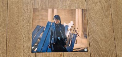 Jenna Ortega Signed Wednesday Photo With COA
