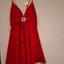 Zara Red Dress Image 3