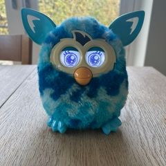 2012 Hasbro Furby Boom Blue Waves Interactive Electronic Pet Toy Working