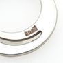 Vintage 925 Sterling Silver Geometric Modernist Pendant Image 5